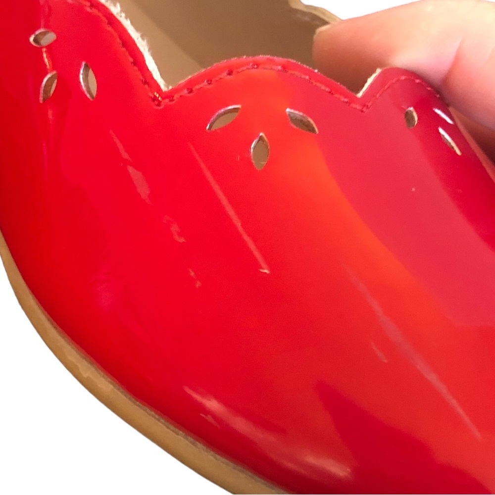 Gymboree Red Patent Leather Bow Mary Janes size 3 - Picture 12 of 12